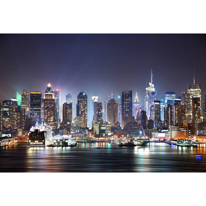 Creative 3D Effect Mural Non-Woven Stain Resistant Soft Color Wall Art for Living Room Clearhalo 'Wall Decor' 'Wall Mural' 1921399