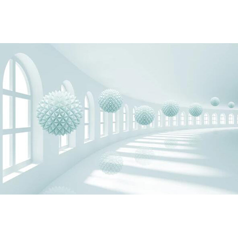 Waterproof Illusional Pattern Mural Novelty Non-Woven Wall Art, Custom Size Available Clearhalo 'Wall Decor' 'Wall Mural' 1921434