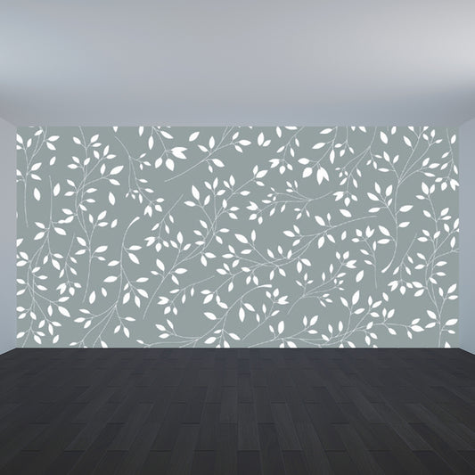 Pastel Color Flower Print Mural Wallpaper Moisture-Proof Wall Art for Dining Room Clearhalo 'Wall Decor' 'Wall Mural' 1921568