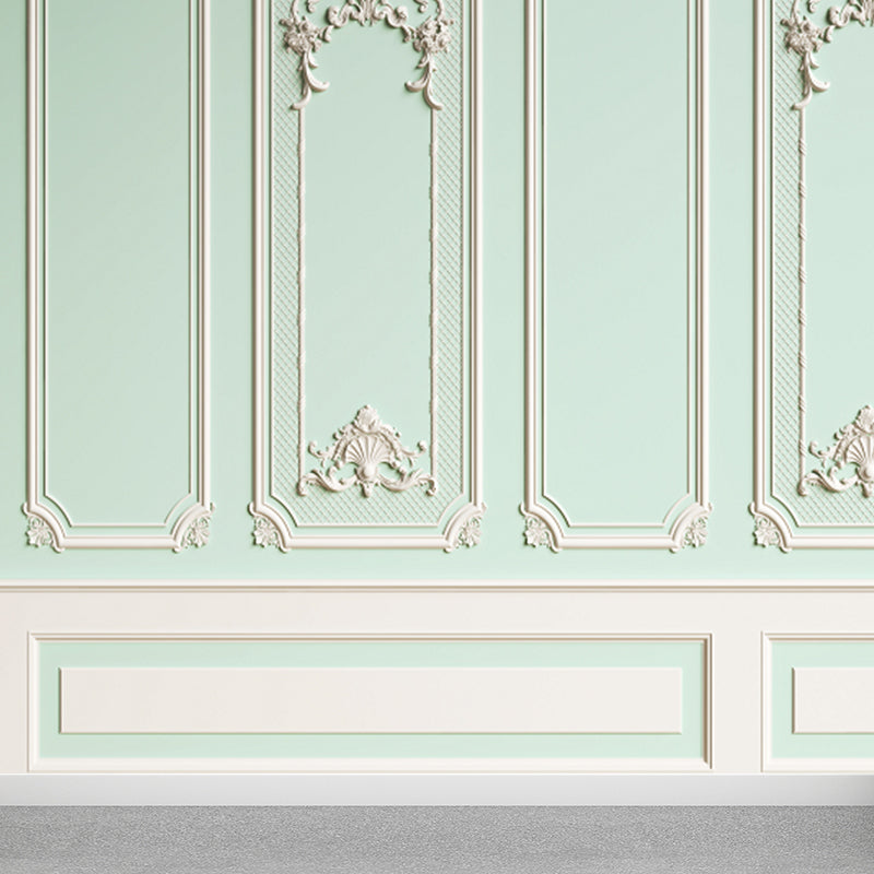 Soft Color Contemporary Mural Wallpaper Huge Geometric Wall Decor for Living Room Clearhalo 'Wall Decor' 'Wall Mural' 1921622