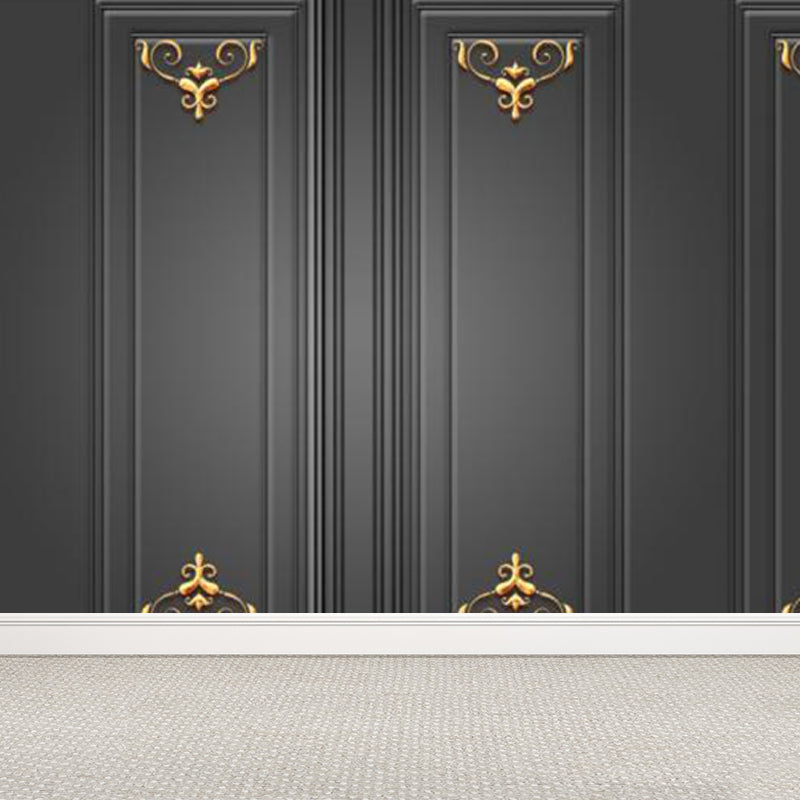 Soft Color Contemporary Mural Wallpaper Huge Geometric Wall Decor for Living Room Clearhalo 'Wall Decor' 'Wall Mural' 1921628