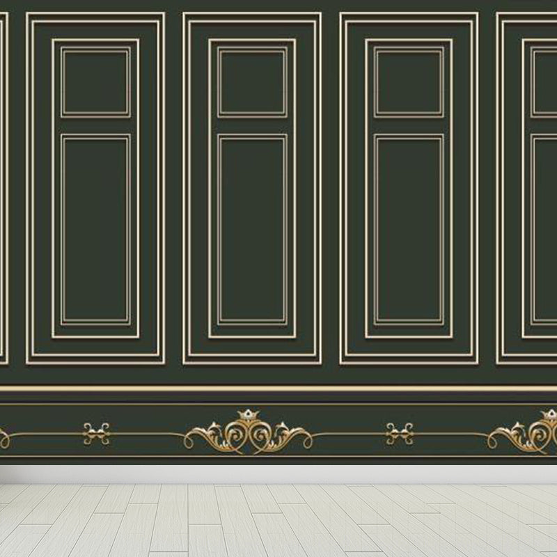 Soft Color Contemporary Mural Wallpaper Huge Geometric Wall Decor for Living Room Clearhalo 'Wall Decor' 'Wall Mural' 1921632