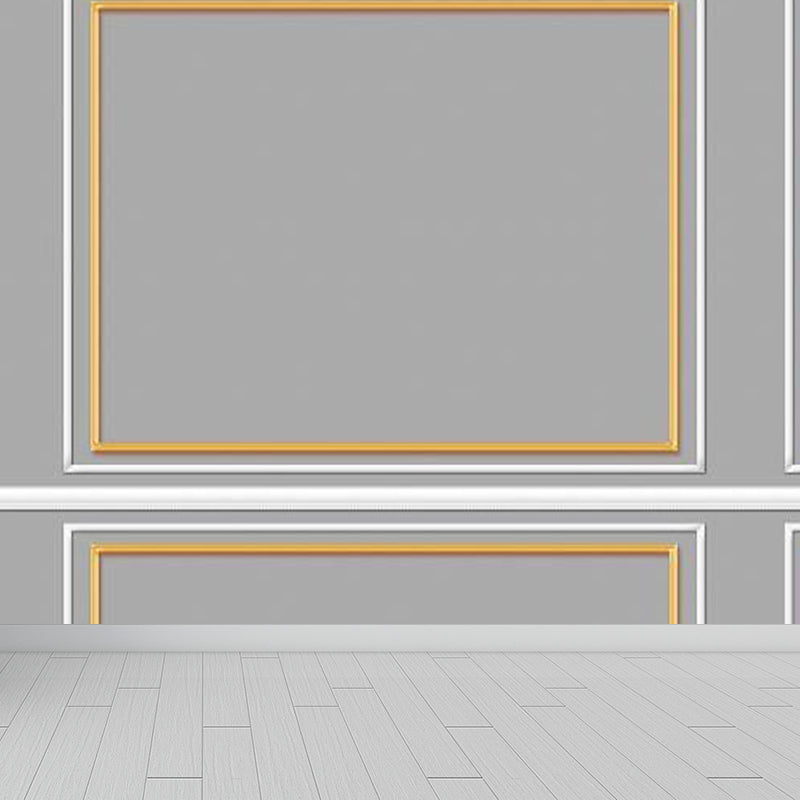 Soft Color Contemporary Mural Wallpaper Huge Geometric Wall Decor for Living Room Clearhalo 'Wall Decor' 'Wall Mural' 1921637