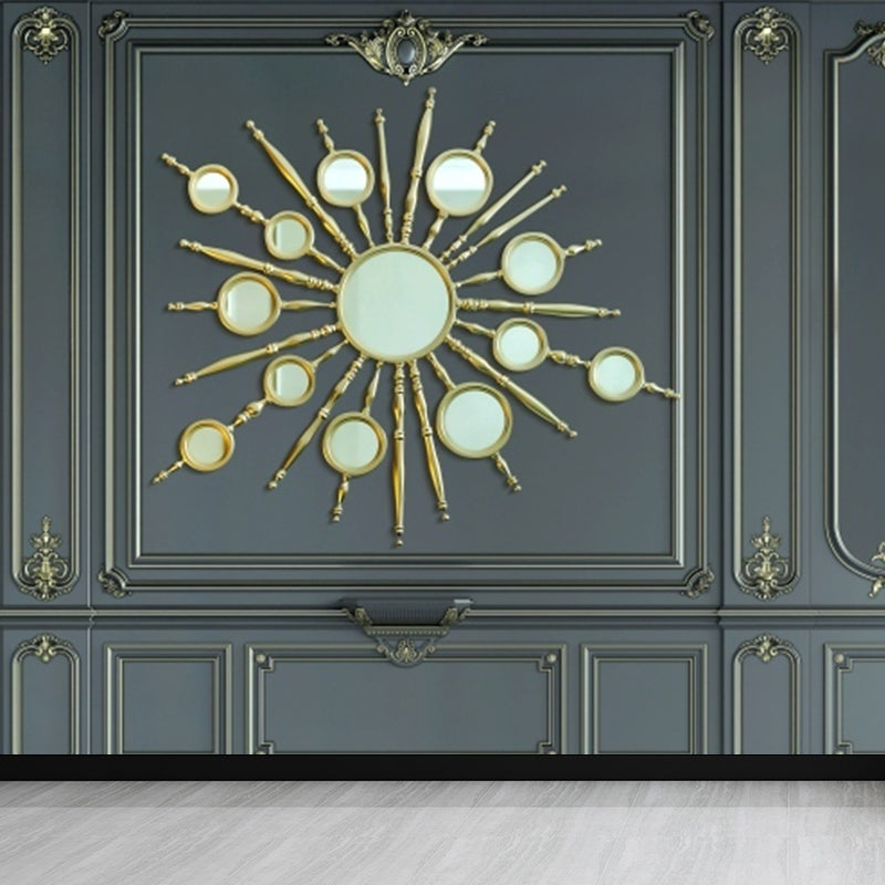 Stain Resistant Graphic Pattern Mural Non-Woven Modern Wall Decor for Girls Room Clearhalo 'Wall Decor' 'Wall Mural' 1921642