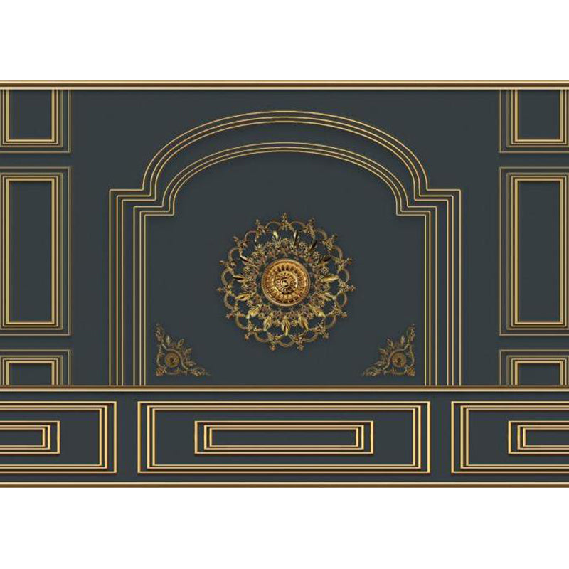 Stain Resistant Graphic Pattern Mural Non-Woven Modern Wall Decor for Girls Room Clearhalo 'Wall Decor' 'Wall Mural' 1921664