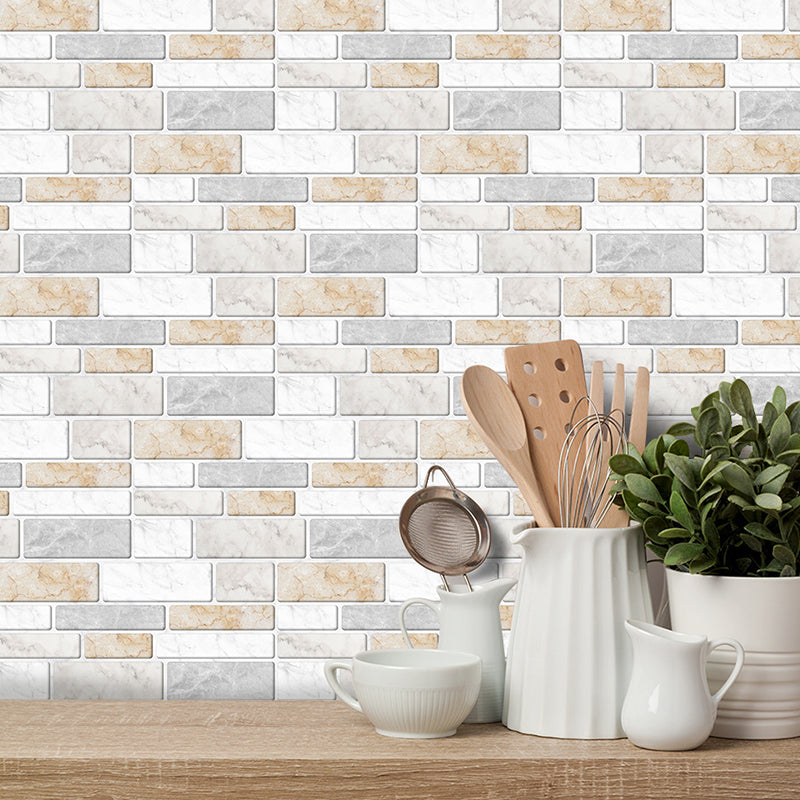 Brown Rustic Wallpaper Panels 11.6-sq ft Brick Effect Wall Decor, Pick Up Sticks Brown Clearhalo 'Country wall decor' 'Rustic' 'Wallpaper' Wall Decor' 1921736