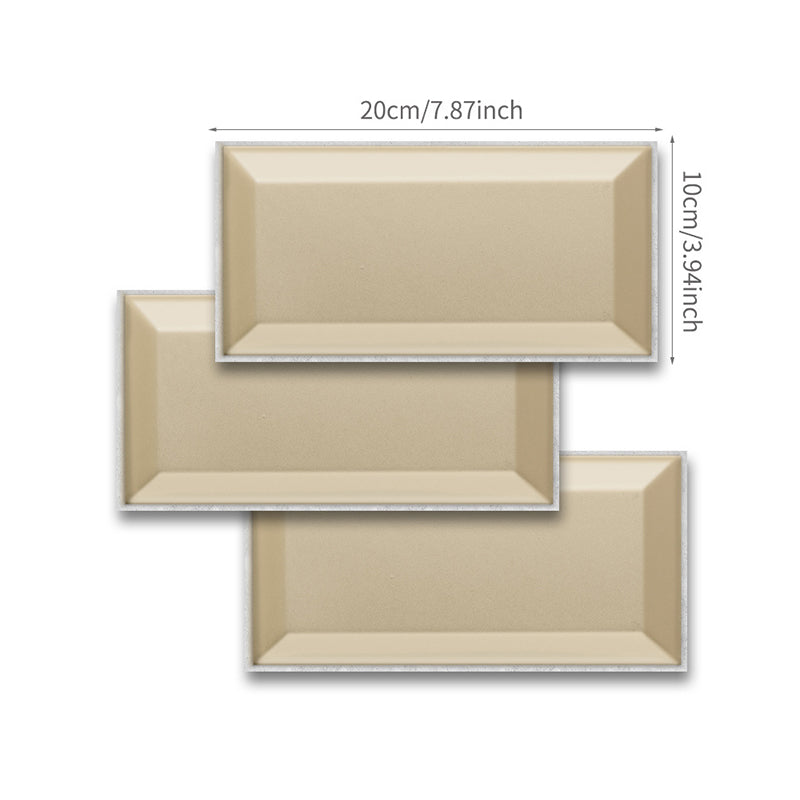 Self Sticking Brickwork Wallpaper Panels Rural PVC Wall Art for Kitchen, 8' x 4" Clearhalo 'Country wall decor' 'Rustic' 'Wallpaper' Wall Decor' 1921770