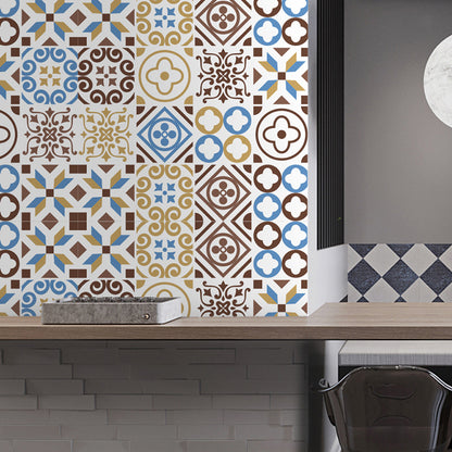 Coffee Seamless Pattern Wallpapers Peel and Paste Wall Decoration for Dining Room Coffee Clearhalo 'Wall Decor' 'Wallpaper' 1921849