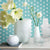 Dots Wallpaper Panels Peel and Stick Kids Playroom Wall Covering, 4' L x 20.5" W Blue Clearhalo 'Wall Decor' 'Wallpaper' 1922005