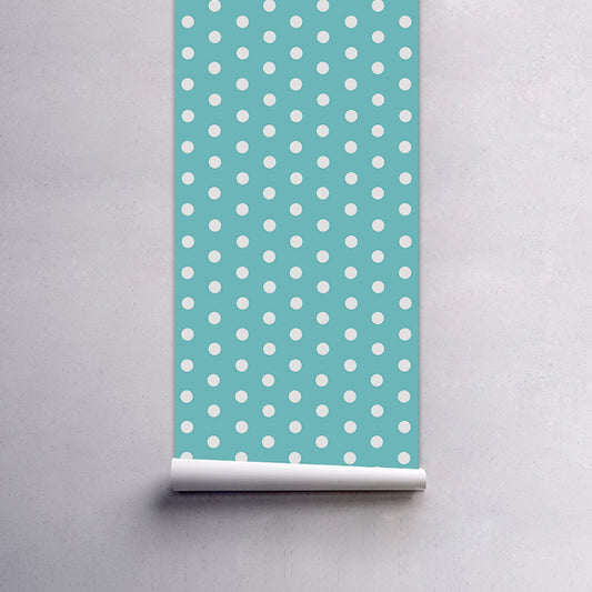 Dots Wallpaper Panels Peel and Stick Kids Playroom Wall Covering, 4' L x 20.5" W Clearhalo 'Wall Decor' 'Wallpaper' 1922007