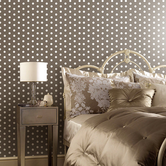 PVC Peel off Wallpapers Kids Style Polka Dots Wall Art for Bedroom, Easy to Remove Clearhalo 'Wall Decor' 'Wallpaper' 1922018