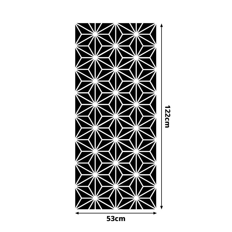 Abstract Geometric Wallpaper Panels Contemporary Stick On Living Room Wall Art, 4' x 20.5" Clearhalo 'Modern wall decor' 'Modern' 'Wallpaper' Wall Decor' 1922145