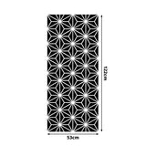 Abstract Geometric Wallpaper Panels Contemporary Stick On Living Room Wall Art, 4' x 20.5" Clearhalo 'Modern wall decor' 'Modern' 'Wallpaper' Wall Decor' 1922145