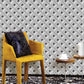 Seamless Pattern Square Wallpaper Panel Grey Modern Style Adhesive Wall Decor for Home Clearhalo 'Modern wall decor' 'Modern' 'Wallpaper' Wall Decor' 1922157