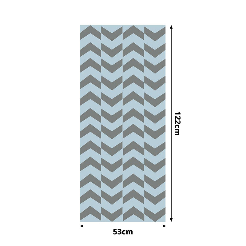 Simple Arrow Print Wallpaper Panels Blue Living Room Self-Adhesive Wall Art, 4' L x 20.5" W Clearhalo 'Modern wall decor' 'Modern' 'Wallpaper' Wall Decor' 1922185