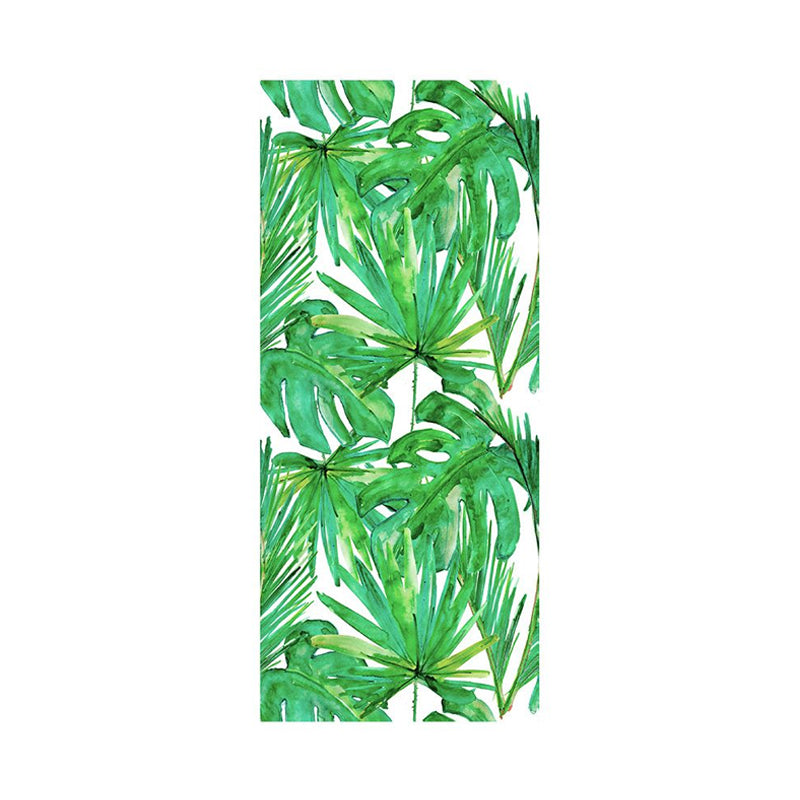 Tropical Plant Leaves Wallpaper Panel Green Peel and Paste Wall Covering for Home Clearhalo 'Modern wall decor' 'Modern' 'Wallpaper' Wall Decor' 1922234