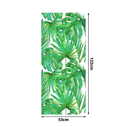 Tropical Plant Leaves Wallpaper Panel Green Peel and Paste Wall Covering for Home Clearhalo 'Modern wall decor' 'Modern' 'Wallpaper' Wall Decor' 1922235