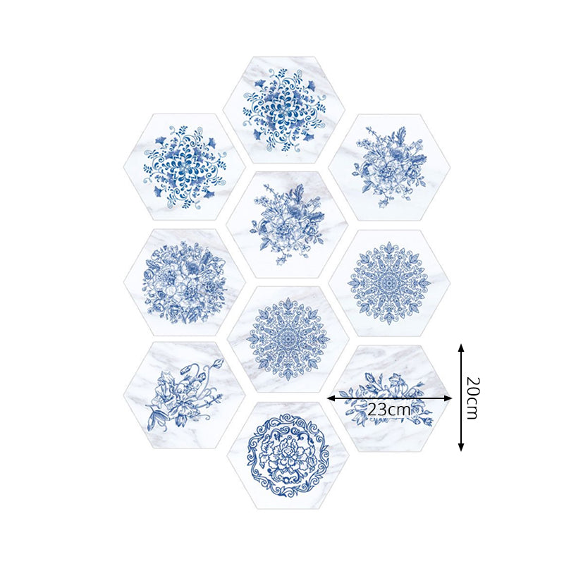 Light Color Flower Blossom Wallpaper Panel Peel and Paste Wall Decor for Bathroom Clearhalo 'Wall Decor' 'Wallpaper' 1922424