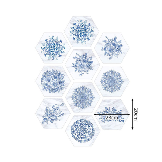 Light Color Flower Blossom Wallpaper Panel Peel and Paste Wall Decor for Bathroom Clearhalo 'Wall Decor' 'Wallpaper' 1922424