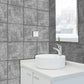 Industrial Concrete Wallpaper Panel Set Grey Peel and Paste Wall Covering in Grey Clearhalo 'Industrial wall decor' 'Industrial' 'Wallpaper' Wall Decor' 1922488