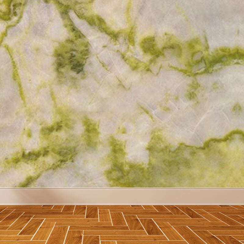 Light Color Marble Look Mural Wallpaper Texture Contemporary Stain Resistant Wall Art Clearhalo 'Wall Decor' 'Wall Mural' 1922793