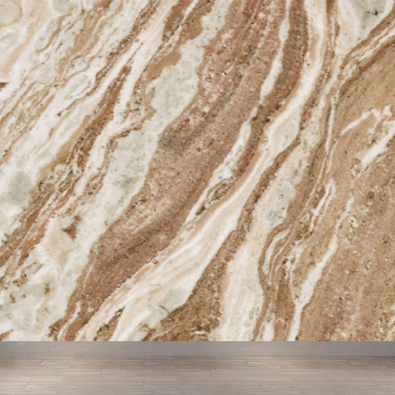 Light Color Marble Look Mural Wallpaper Texture Contemporary Stain Resistant Wall Art Grey Clearhalo 'Wall Decor' 'Wall Mural' 1922796