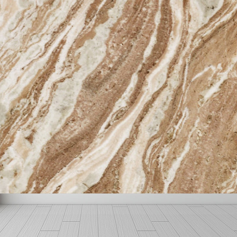 Light Color Marble Look Mural Wallpaper Texture Contemporary Stain Resistant Wall Art Clearhalo 'Wall Decor' 'Wall Mural' 1922798