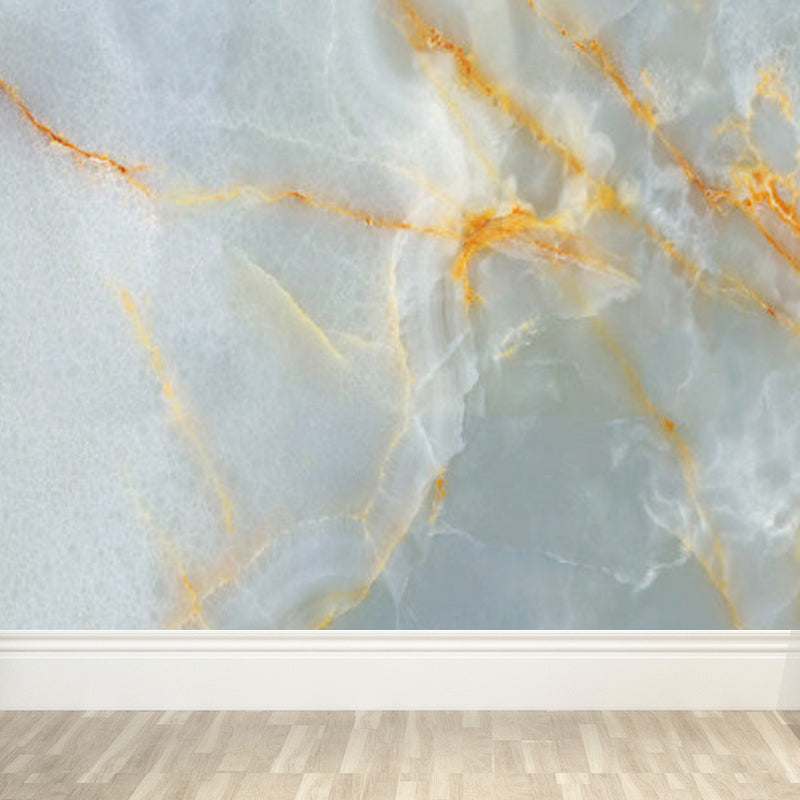 Light Color Marble Look Mural Wallpaper Texture Contemporary Stain Resistant Wall Art Clearhalo 'Wall Decor' 'Wall Mural' 1922802