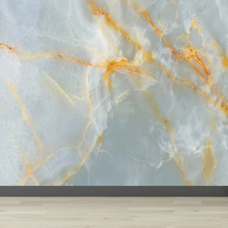 Light Color Marble Look Mural Wallpaper Texture Contemporary Stain Resistant Wall Art Clearhalo 'Wall Decor' 'Wall Mural' 1922803