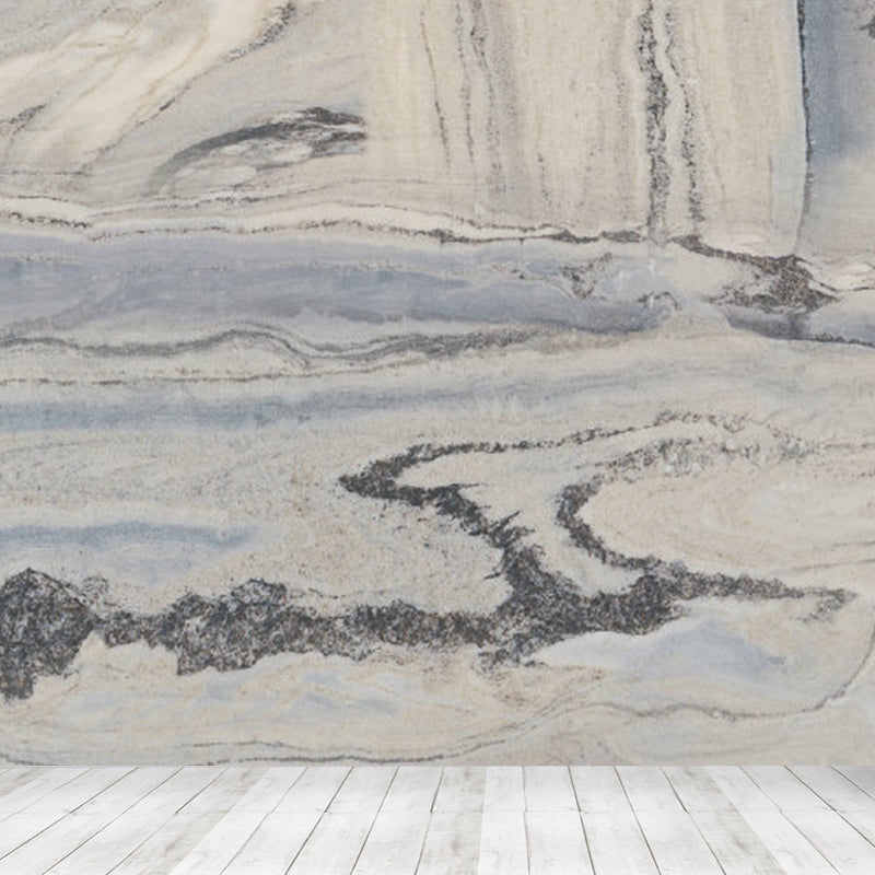 Light Color Marble Look Mural Wallpaper Texture Contemporary Stain Resistant Wall Art Clearhalo 'Wall Decor' 'Wall Mural' 1922807
