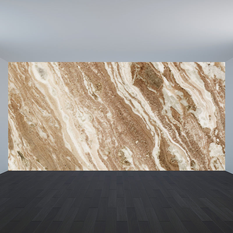 Contemporary Faux Granite Wall Mural Soft Color Decorative Wall Art for Living Room Brown Clearhalo 'Wall Decor' 'Wall Mural' 1922811