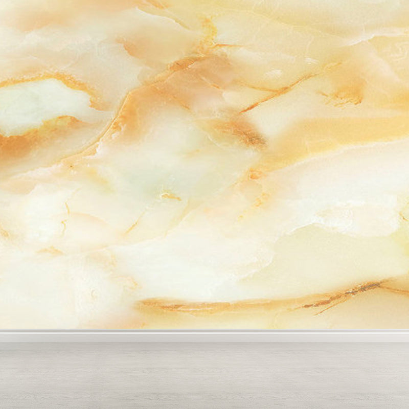 Contemporary Faux Granite Wall Mural Soft Color Decorative Wall Art for Living Room Beige Clearhalo 'Wall Decor' 'Wall Mural' 1922816