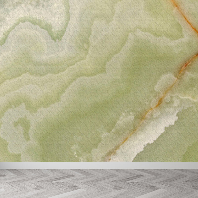 Contemporary Faux Granite Wall Mural Soft Color Decorative Wall Art for Living Room Green Clearhalo 'Wall Decor' 'Wall Mural' 1922821