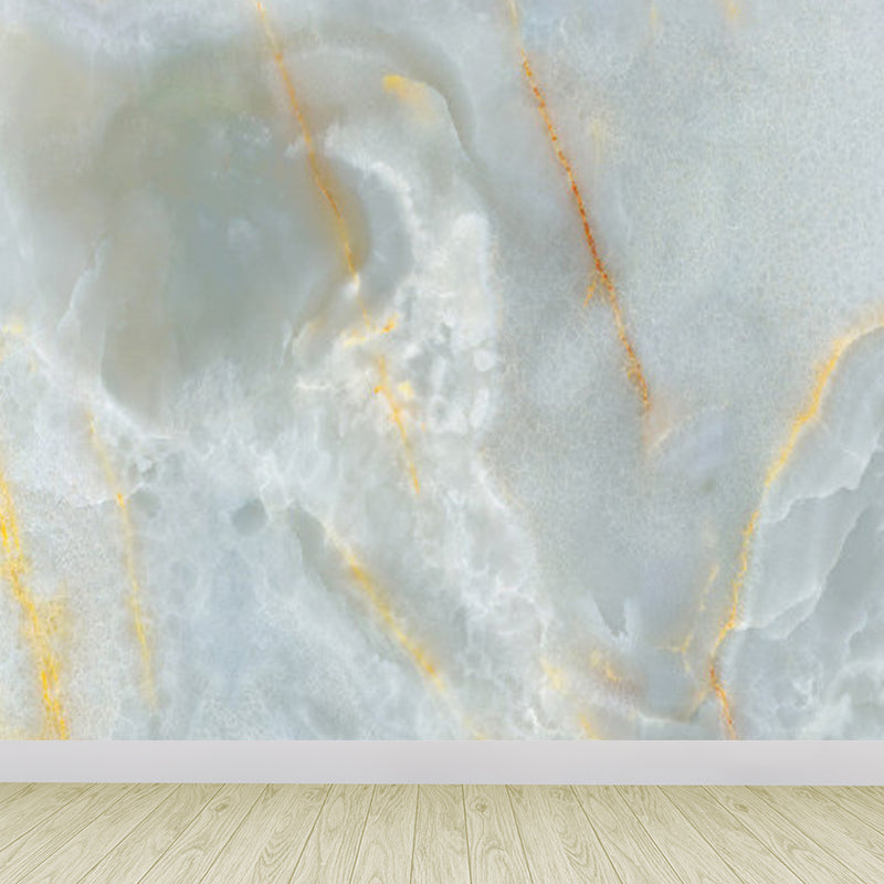 Contemporary Faux Granite Wall Mural Soft Color Decorative Wall Art for Living Room Blue Clearhalo 'Wall Decor' 'Wall Mural' 1922826