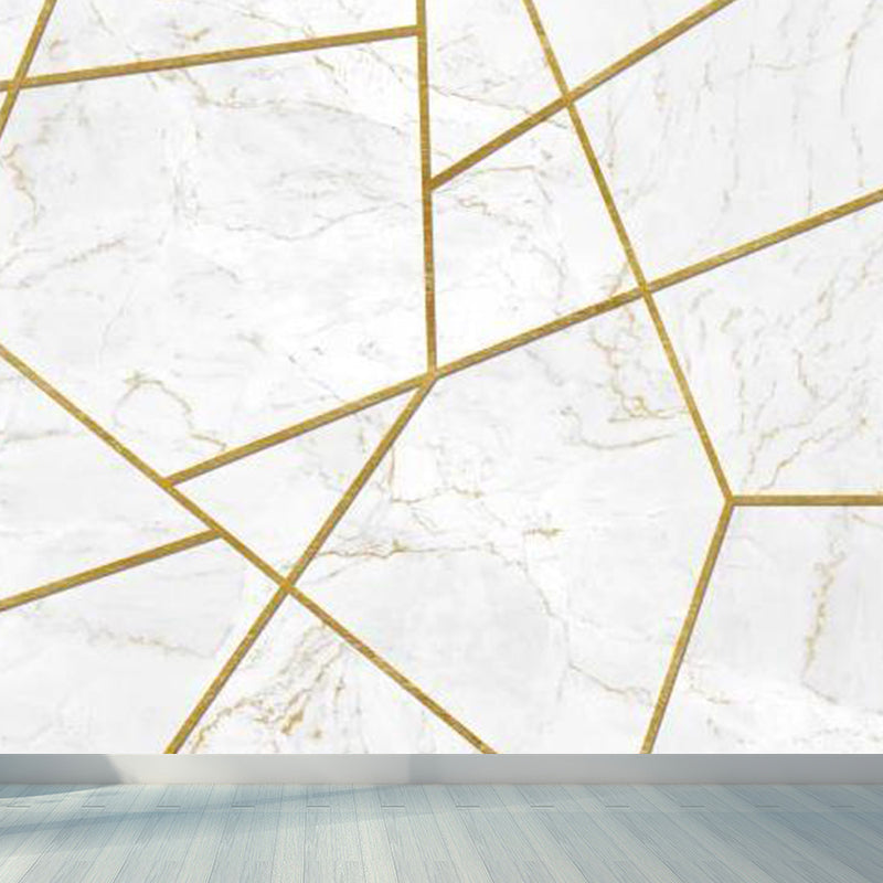 Non-Woven Decorative Wall Mural Modern Geometric Pattern Wall Covering for Guest Room Clearhalo 'Wall Decor' 'Wall Mural' 1922843