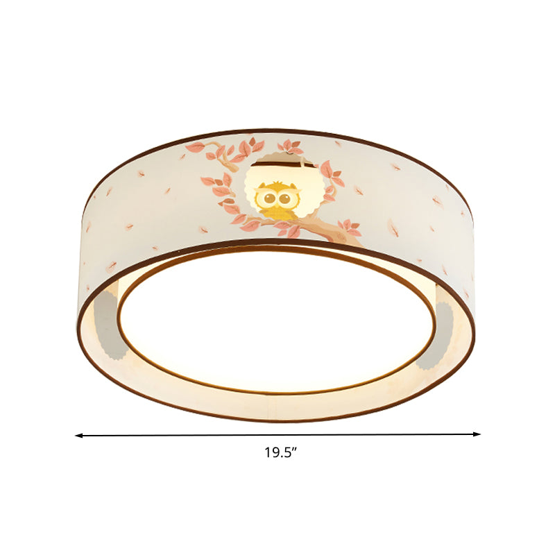 Cartoon Round Flush Mount Ceiling Light Acrylic Ceiling Light Fixture for Kindergarten Clearhalo 'Ceiling Lights' 'Close To Ceiling Lights' 'Close to ceiling' 'Flush mount' Lighting' 192471