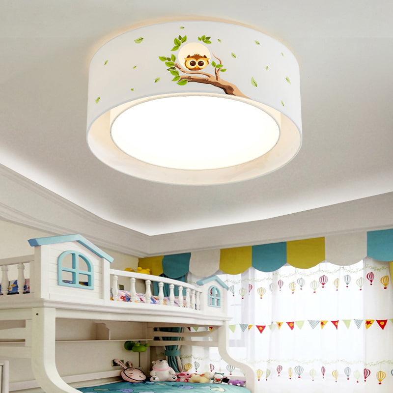 Cartoon Round Flush Mount Ceiling Light Acrylic Ceiling Light Fixture for Kindergarten Clearhalo 'Ceiling Lights' 'Close To Ceiling Lights' 'Close to ceiling' 'Flush mount' Lighting' 192473