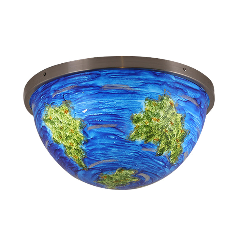 Bedroom Bowl Flush Ceiling Light Fixture Acrylic Contemporary Flush Mount Ceiling Light Clearhalo 'Ceiling Lights' 'Close To Ceiling Lights' 'Close to ceiling' 'Flush mount' Lighting' 192599