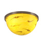 Bedroom Bowl Flush Ceiling Light Fixture Acrylic Contemporary Flush Mount Ceiling Light Clearhalo 'Ceiling Lights' 'Close To Ceiling Lights' 'Close to ceiling' 'Flush mount' Lighting' 192602