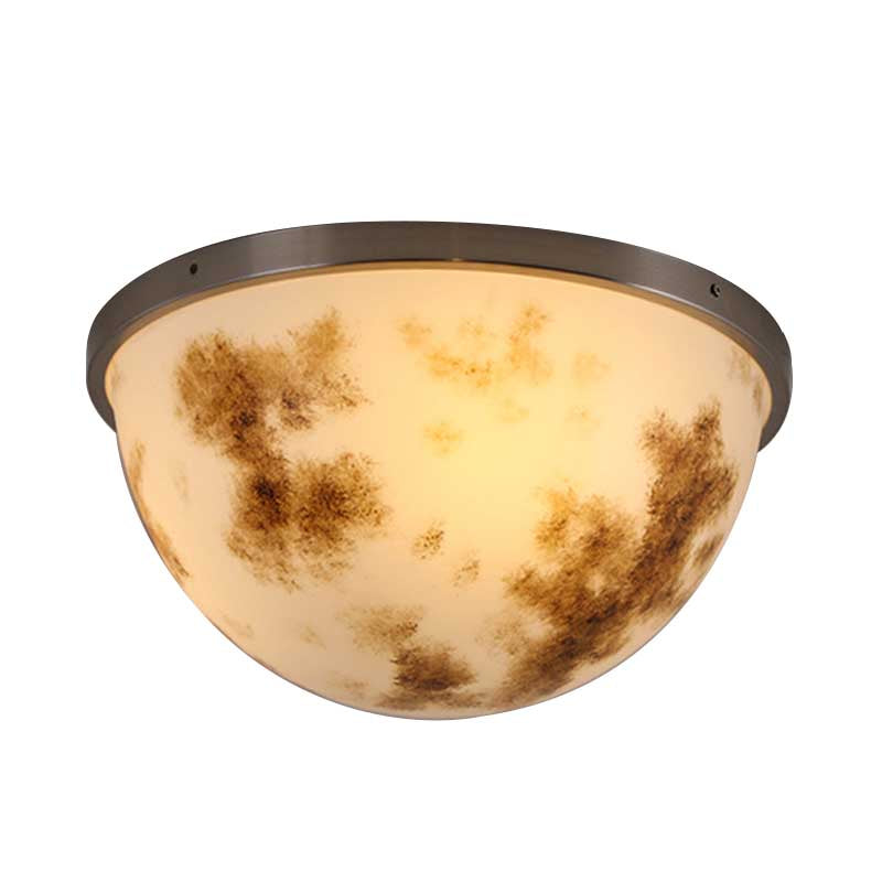 Bedroom Bowl Flush Ceiling Light Fixture Acrylic Contemporary Flush Mount Ceiling Light Clearhalo 'Ceiling Lights' 'Close To Ceiling Lights' 'Close to ceiling' 'Flush mount' Lighting' 192605