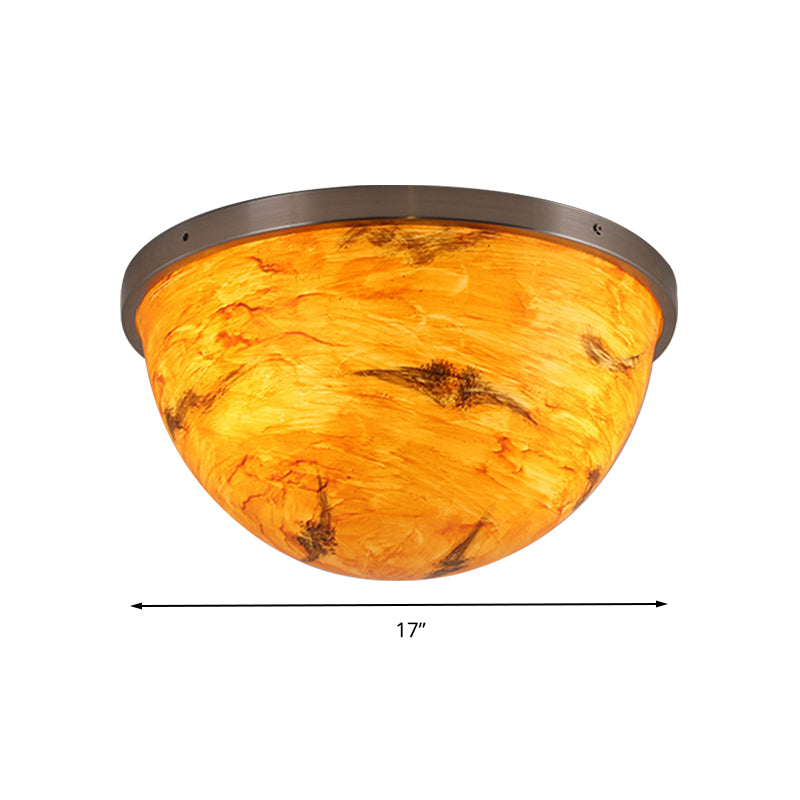 Bedroom Bowl Flush Ceiling Light Fixture Acrylic Contemporary Flush Mount Ceiling Light Clearhalo 'Ceiling Lights' 'Close To Ceiling Lights' 'Close to ceiling' 'Flush mount' Lighting' 192609