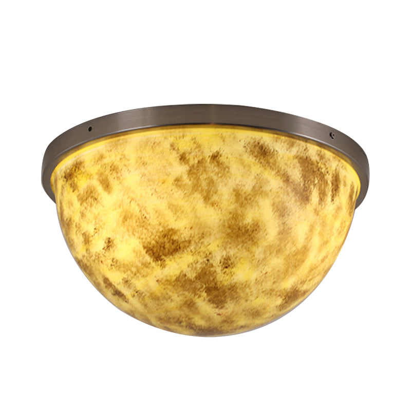 Bedroom Bowl Flush Ceiling Light Fixture Acrylic Contemporary Flush Mount Ceiling Light Clearhalo 'Ceiling Lights' 'Close To Ceiling Lights' 'Close to ceiling' 'Flush mount' Lighting' 192615