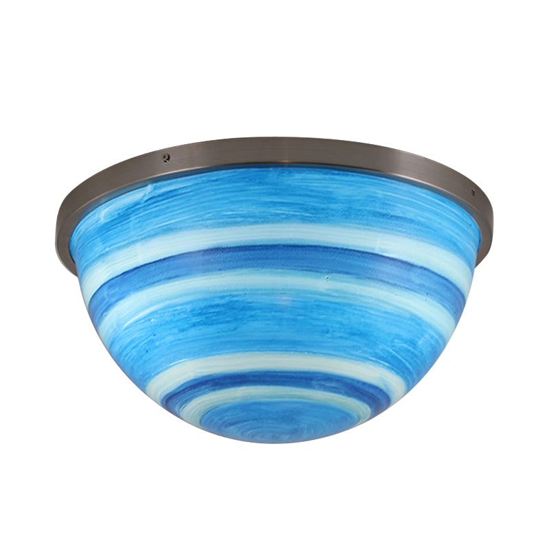 Bedroom Bowl Flush Ceiling Light Fixture Acrylic Contemporary Flush Mount Ceiling Light Clearhalo 'Ceiling Lights' 'Close To Ceiling Lights' 'Close to ceiling' 'Flush mount' Lighting' 192621