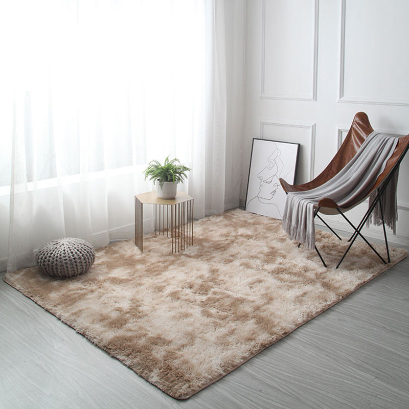 Fluffy Ikat Indoor Rug Soft Color Casual Rug Polyester Machine Washable Anti-Slip Carpet for Home Decor Brown Clearhalo 'Area Rug' 'Casual' 'Rugs' Rug' 1927326