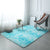 Fluffy Ikat Indoor Rug Soft Color Casual Rug Polyester Machine Washable Anti-Slip Carpet for Home Decor Blue Clearhalo 'Area Rug' 'Casual' 'Rugs' Rug' 1927327