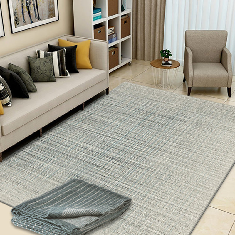 Dark Color Minimalist Indoor Rug Polypropylene Abstract Carpet with Lines Easy Care Non-Slip Rug for Room Beige Clearhalo 'Area Rug' 'Modern' 'Rugs' Rug' 1927484