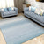 Aesthetics Ombre Area Rug Solid Color Minimalist Rug Synthetics Non-Slip Backing Stain-Proof Carpet for Home Sky Blue Clearhalo 'Area Rug' 'Modern' 'Rugs' Rug' 1927512