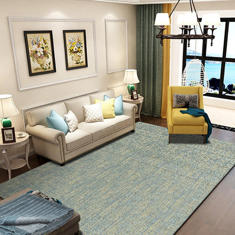 Gradient Color Home Area Rug Simplicity Unpatterned Carpet Synthetics Anti-Slip Backing Indoor Rug Light Yellow Clearhalo 'Area Rug' 'Modern' 'Rugs' Rug' 1927585