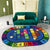 Multicolor Kids Room Rug Cartoon Alphabet Letters and Numbers Carpet Polyester Pet Friendly Rug Dark Green Clearhalo 'Area Rug' 'Rug' 1927604