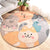 Cute Pet Indoor Rug Pastel Cartoon Rug Polypropylene Washable Stain-Proof Non-Slip Carpet for Baby Room Grey Clearhalo 'Area Rug' 'Rug' 1927887